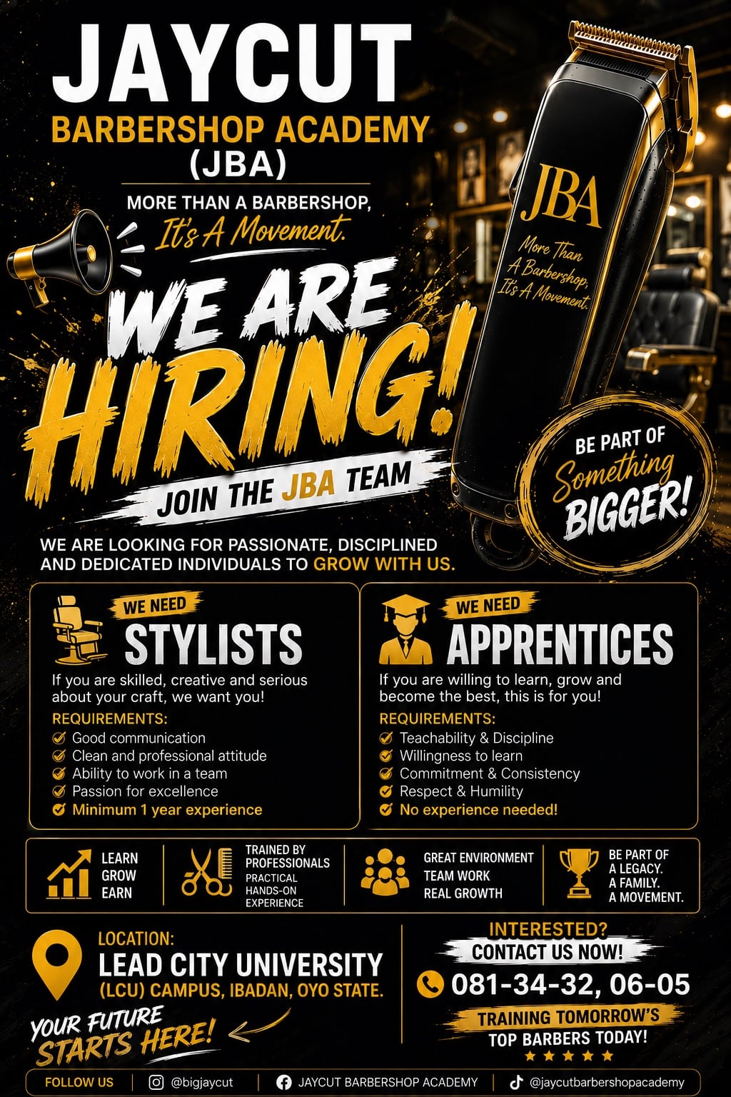 JAYCUT BARBERSHOP ENTERPRISE & ACADEMY